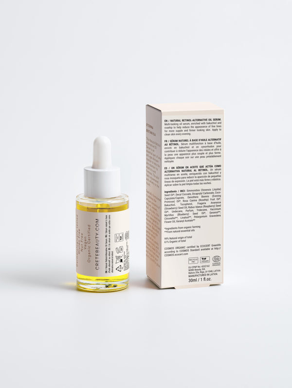 Eterna Botanica | Natural Retinol Alternative Oil Serum with Bakuchiol